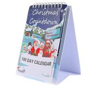 Calendario Dell'Avvento Di Natale 2025 100 Giorni Strappare Il Calendario Del Conto Alla Rovescia Di Natale Per La Scuola Di Casa Per Scuola