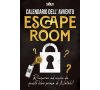Calendario Dell'Avvento Escape Room: Libro per Adulti Con 24 Enigmi Interattivi
