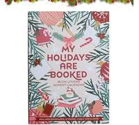 Calendario dell'Avvento for amanti dei libri Le mie vacanze sono prenotate, Calendario dell'Avvento Bookish Joy, Confezione regalo for il conto alla rovescia di Natale 2025 gli appassionati di lettura