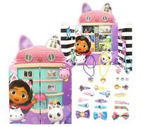 Calendario dell'avvento Gabby's Dollhouse 24 caselle accessori per capelli bigiotteria per bambini