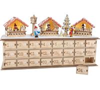 calendario dell'avvento in legno small foot mercatini di Natale
