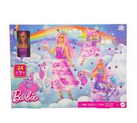 Calendario dell'Avvento Mattel Barbie con fashion doll e 24 accessori