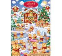 Calendario dell'Avvento Maxi Teddy Hidgam 265gr Praline e Figure Natalizie