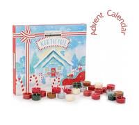 Calendario dell'Avvento North Pole 24 candele tea light Yankee Candle