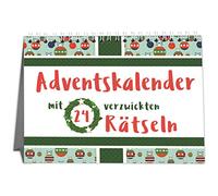 Calendario dell'Avvento per adulti con 24 puzzle complicati - 2024 per single, coppie e famiglie - perfetto da regalare - Sophies Kartenwelt