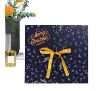 Calendario dell'Avvento Scatola vuota | Decorazione elegante per 24 giorni,Scatola per conto alla rovescia da riempire | Per piccoli giocattoli balsamo per labbra fondente Nougat Gioielli