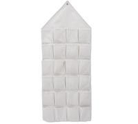 Calendario dell'avvento sospeso, calendario dell'avvento natalizio, calendario avvento sospeso a piena con 24 tasche vuote, calendario dell'avvento in tessuto portatile per casa, conto alla rovesci