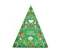 Calendario dell'Avvento verde triangolare