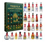 Calendario dell'Avvento Whisky 2025 Calendario dell'Avvento Whisky e Birra Natale, Ciondolo in acrilico Whisky for il conto alla rovescia di Natale 24 ciondoli Whisky(B)