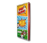 Calendario Dell'Avvento XXL 2025 American Crunch, ALTEZZA 110cm, con + 24 Snack Americani e Internazionali di dimensioni REALI XXL con BEVANDE, DOLCI e SALATO. Cibo americano - idea regalo originale
