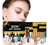 Calendario Dells'Avvento Beauty 2024 | Calendario Dells'Avvento Make Up 2024 | Calendario Dells'Avvento Idratante | Rossetto Shadow Cosmetics Set Di Trattamenti Viso Idratanti Per Donne E Ragazze