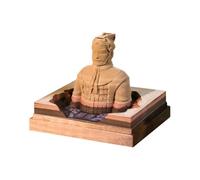 Calendario di intaglio di carta 3D a tema Guerrieri di terracotta
