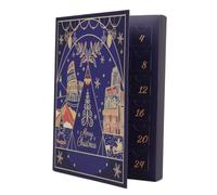 Calendario di Natale da riempire Città da Sogno Riutilizzabile Decorativa | Scatole Numerate di Natale DIY in Caramelle gioielli snack cancelleria biglietti adulti e bambini