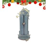 Calendario di Natale da ufficio Ornamento del conto alla rovescia di Natale Calendario da collezione Die Hard Calendario di Gruber Plaza Falling Calendario di Natale unico Divertente Decorazione di