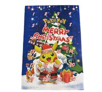 Calendario di Natale Pokemon con 24 personaggi Pokemon Go NUOVO IMBALLO...