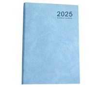 Calendario di pianificazione 2025, taccuino con calendario di pianificazione, taccuino con calendario da 8 x 6 pollici, agenda giornaliera da 340 pagine, agenda settimanale e annuale di gestione