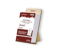 Calendario Dialettale JAMU! di Reggio Calabria, Strappapensieri Giornaliero, Supporto in Legno, Edizione con Proverbi e Modi di Dire Calabresi, Calendario da tavolo