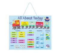 Calendario Didattico Apprendimento Inglese - Tabellone Magnetico 43x Calamite