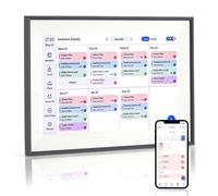 Calendario digitale da 10,1 pollici con touchscreen, calendario 3 in 1 e cornice per foto cloud e galleria, memoria 32 GB, IPS, agenda elettronica familiare, manager, agenda da parete