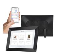 Calendario digitale da 15,6 pollici, cornice da parete con controllo app/WiFi, touch screen interattivo, accensione e spegnimento programmati, per casa e ufficio