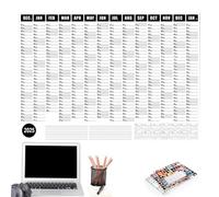 Calendario digitale da parete touch screen, flessibile, eccellente calendario annuale per una facile pianificazione - calendario annuale liscio da parete per tutto l'anno per pareti di casa, lavoro