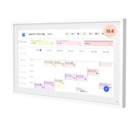 Calendario digitale intelligente da 15,6 pollici, calendario elettronico da parete, 1920 x 1080 IPS Full HD, display touch screen per pianificare i pasti in famiglia, semplificare l'organizzazione