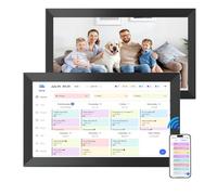 Calendario Digitale Touch Screen, Calendario Elettronico, Schermo Tattile IPS HD, 1920 × 1080, Supporto Parete, per Hotel, Bed & Breakfast e Case Vacanze per l’Arredamento(Black)