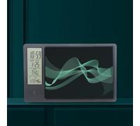 Calendario Elettronico Digitale, Calendario da Tavolo Ricaricabile con Penna, Calendario da Tavolo LCD Cancellabile da 120 MAh, per L'ufficio, L'arredamento della Casa (BLACK)