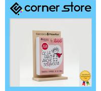 Calendario Filosofico delle Donne 2026 con Supporto in Legno - 10x14cm