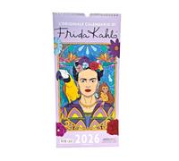 Calendario Frida Kahlo 2026 l'originale e pratico 44X22 con spirale