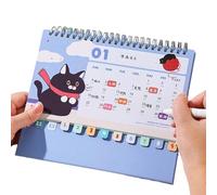 Calendario Gatti 2026 - Agenda Per Gatti Con Rilegatura A,Calendario Familiare 12,Per La Pianificazione Da Scrivania La Programmazione La Decorazione L'Organizzazione La Casa La Scuola La Stanza Lo