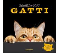 Calendario Gatti 2026 da parete (30 x 30 cm)