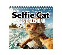 Calendario Gatti 2027 Planner Da Parete Gatti Selfie Gen - Dic 2027