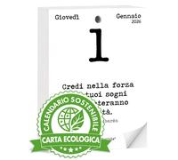 Calendario Geniale 2026. Il Primo e L’Originale. Idea Regalo Filosofico. Calenda