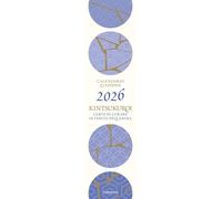 Calendario Giappone kintsukuroi 2026 da parete (12,5 X 48 cm)