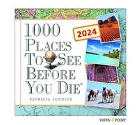 Calendario giornaliero 2024:1000 luoghi da vedere prima di morire in tutto il mondo in 365 giorni (tedesco)