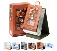 Calendario Giornaliero Interattivo Da Colorare 2026, C alendario Da Tavolo Con Supporto, Gennaio 2026 - Dicembre 2026, CalendariDa Tavolo 2026 Per Una Facile Organizzazione (Calendario dei record)