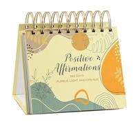Calendario giornaliero ispiratore - Calendario sfogliabile con citazioni positive, agenda motivazionale per la scrivania | Calendario a strappo da 365 giorni, organizer giornaliero con citazioni ispir