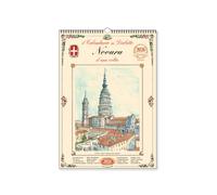Calendario in Dialetto Novarese, Edizione con Spirale e Gancio, Arte Locale e Tradizioni, Formato da Parete, Novara