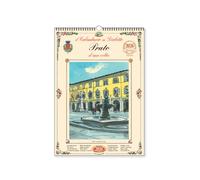 Calendario in Dialetto Pratese, Edizione con Spirale e Gancio, Arte Locale e Tradizioni, Formato da Parete, Prato