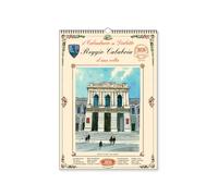 Calendario in Dialetto Reggino, Edizione con Spirale e Gancio, Arte Locale e Tradizioni, Formato da Parete, Reggio Calabria