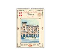 Calendario in Dialetto Trevisano, Edizione con Spirale e Gancio, Arte Locale e Tradizioni, Formato da Parete, Treviso