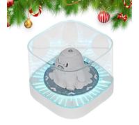 Calendario intagliato di carta 3D, calendario arte fantasma del pezzo per il display sugli scaffali, decorazione per la casa con luce a LED e strappo di memo, accessorio desktop elegante per camera