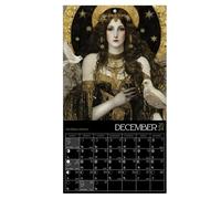 Calendario lunare 2024, arte murale con fasi lunari della, calendario astrologico decorativo da appendere in studio, soggiorno e ufficio, design sicuro ed elegante con fasi lunari
