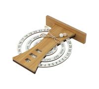 Calendario lunare in legno sostenibile dotato di un meccanismo rotante unico