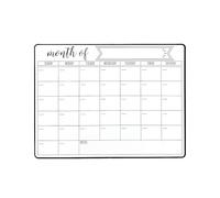 Calendario magnetico cancellabile a secco per frigorifero, lavagna bianca per organizzare la tua settimana, lista delle cose da fare, pianificazione della spesa e dei pasti, calendario mensile del