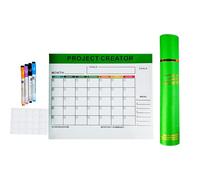 Calendario magnetico cancellabile a secco, per organizzare la lista delle cose da e cancellare a secco, lavagna magnetica per pianificare la casa, l'organizzazione quotidiana, la