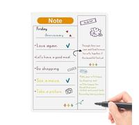 Calendario magnetico per frigorifero, lavagna magnetica da cucina, planner per appunti, organizer multiuso per frigorifero, planner da cucina, lista della spesa