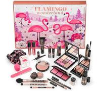 Calendario make-up dell'Avvento "PINK FLAMINGO X-MAS" 2024, youstar, 24 eccellenti prodotti di bellezza, confezione da regalo