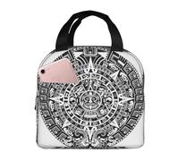 Calendario Maya End of The World Borsa per il pranzo portatile isolata borsa da picnic borsa da lavoro borsa per conservare la freschezza del campeggio